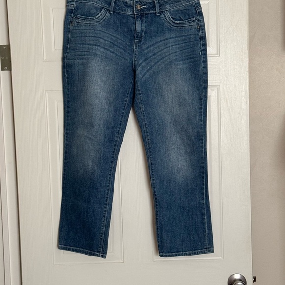 like new simply vera straight leg jean size 12 - Picture 1 of 6
